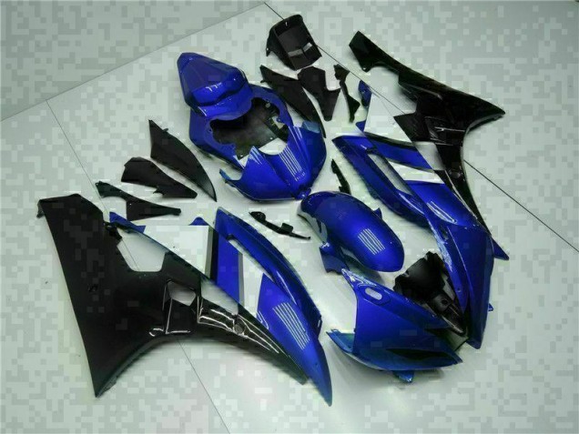 Yamaha R6 2006-2007 Motorrad Verkleidung & Plastik - Blau Schwarz