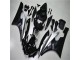 Yamaha R6 2006-2007 Motorrad Verkleidung - Silber Schwarz