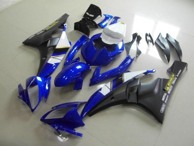 Yamaha R6 2006-2007 Motorrad Verkleidungen - Blau
