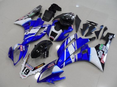 Yamaha R6 2006-2007 Motorrad Verkleidungen - Blau Sterilgarda