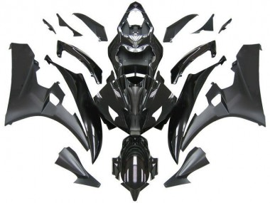 Yamaha R6 2006-2007 Motorrad Verkleidungen - Kontrast Schwarz