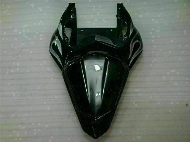 Yamaha R6 2006-2007 Motorrad Verkleidungen - Silber Flamme Schwarz Yamaha R6 2006-2007 Motorrad Verkleidungen - Silber Flamme Schwarz