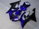 Yamaha R6 2008-2016 Motorrad Verkleidungen - Blau Schwarz