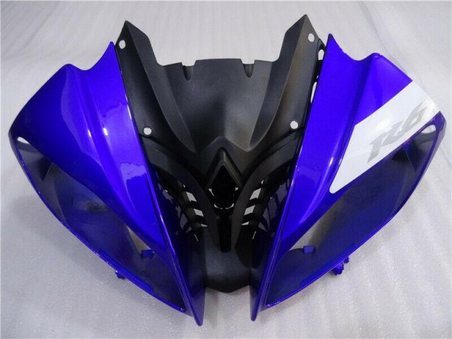 Yamaha R6 2008-2016 Motorrad Verkleidungen - Blau Schwarz