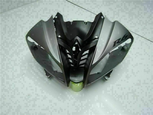 Yamaha R6 2008-2016 Motorrad Verkleidungen - Grau Schwarz