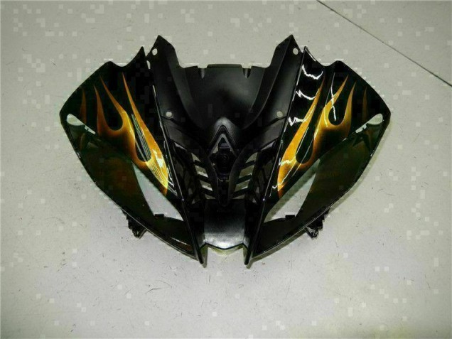 Yamaha R6 2008-2016 Motorrad Verkleidungen & Plastik - Schwarz