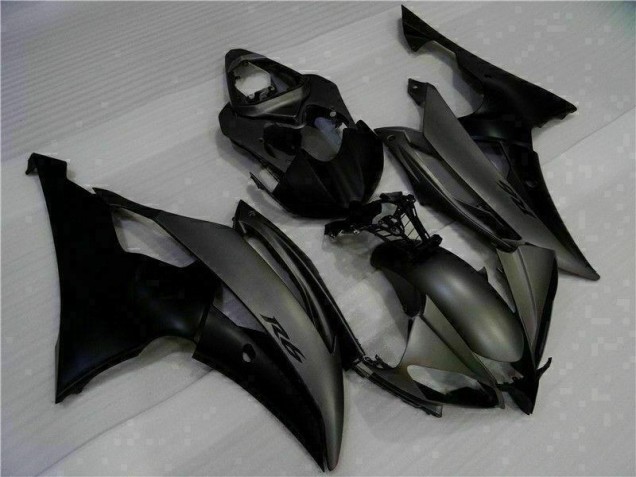 Yamaha R6 2008-2016 Motorrad Vollverkleidung - Matt Schwarz Yamaha R6 2008-2016 Motorrad Vollverkleidung - Matt Schwarz