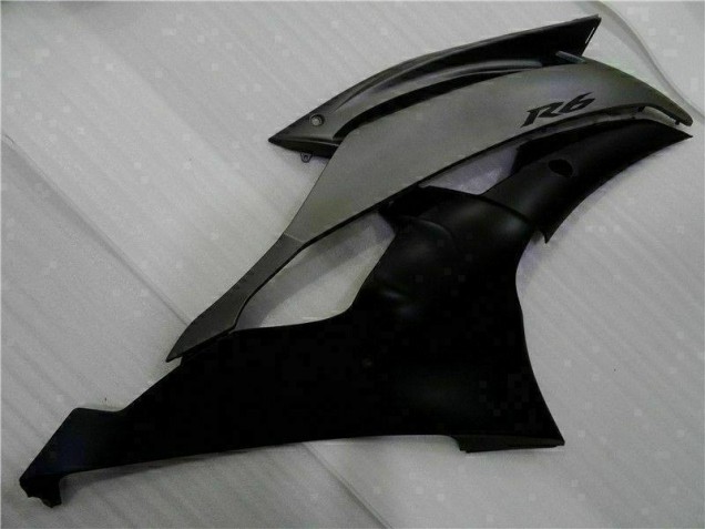 Yamaha R6 2008-2016 Motorrad Vollverkleidung - Matt Schwarz Yamaha R6 2008-2016 Motorrad Vollverkleidung - Matt Schwarz