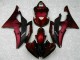 Yamaha R6 2008-2016 Motorrad Vollverkleidung - Rot Schwarz