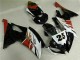 Yamaha R6 2008-2016 Motorrad Vollverkleidung - Weiß Schwarz Yamaha R6 2008-2016 Motorrad Vollverkleidung - Weiß Schwarz