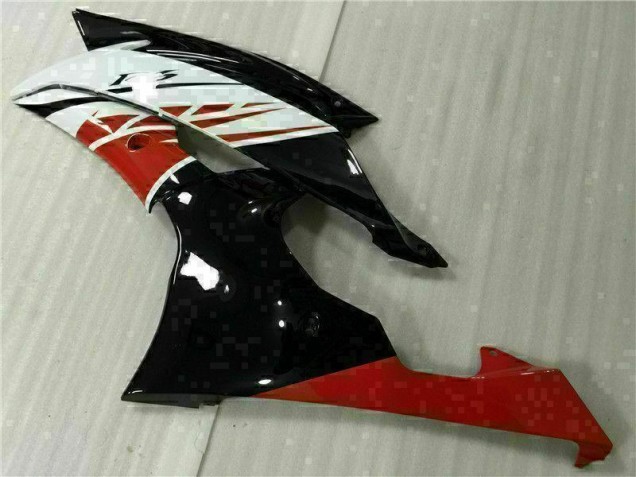 Yamaha R6 2008-2016 Motorrad Vollverkleidung - Weiß Schwarz Yamaha R6 2008-2016 Motorrad Vollverkleidung - Weiß Schwarz