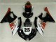 Yamaha R6 2008-2016 Motorrad Vollverkleidung - Weiß Schwarz Yamaha R6 2008-2016 Motorrad Vollverkleidung - Weiß Schwarz